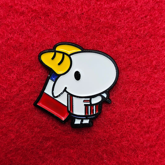 Pin Metalico Bandera