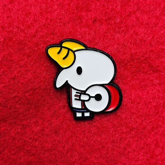 Pin Metalico Bombo